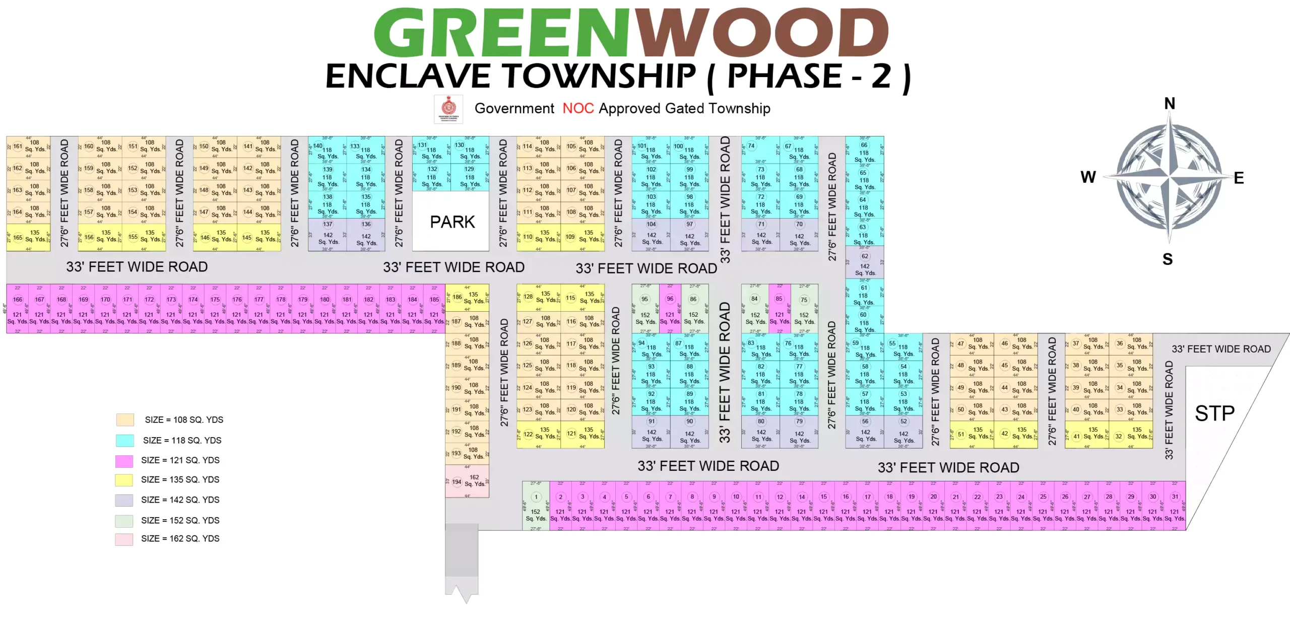 TCP Affordable Plots Layout 2